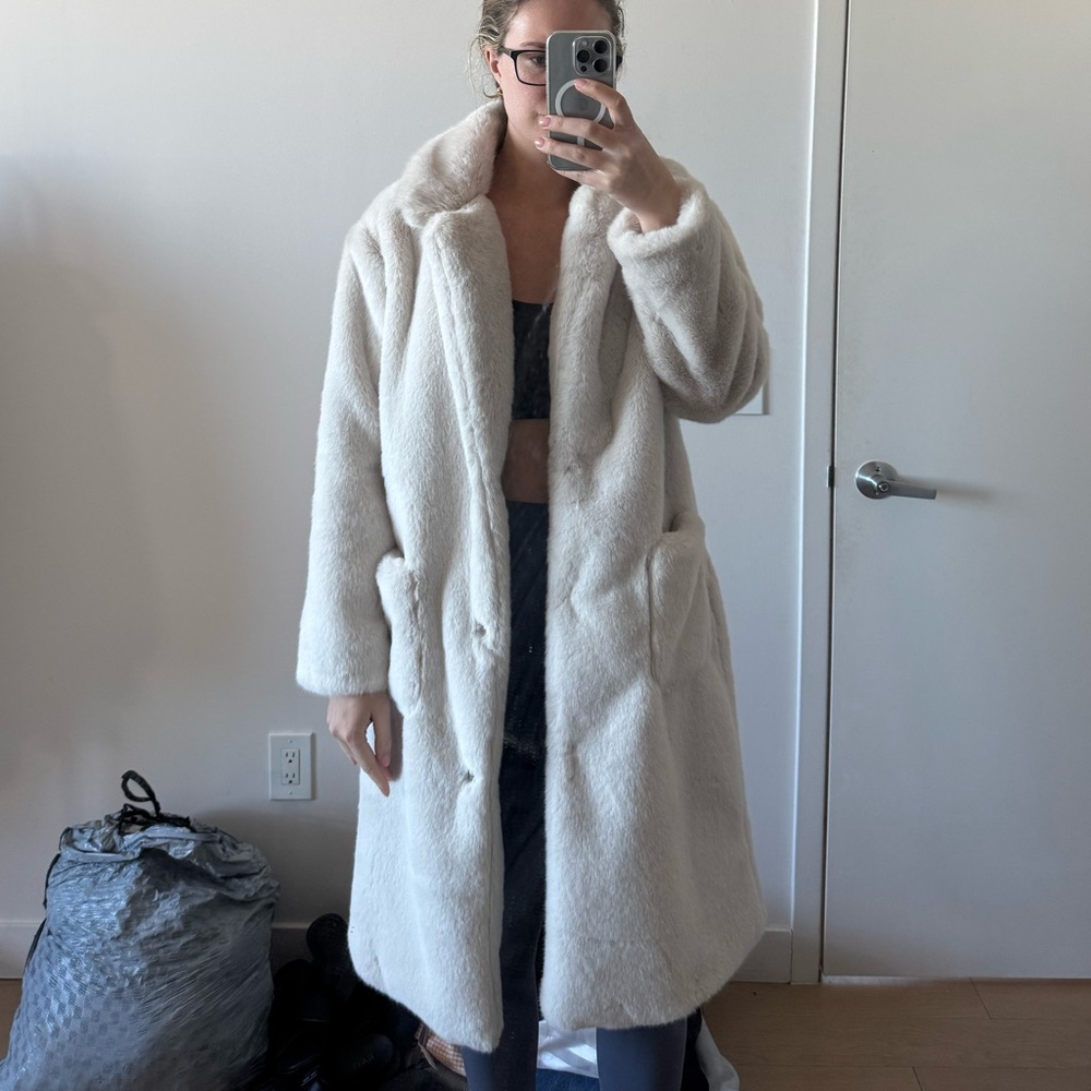 Forever 21 Faux Fur Coat